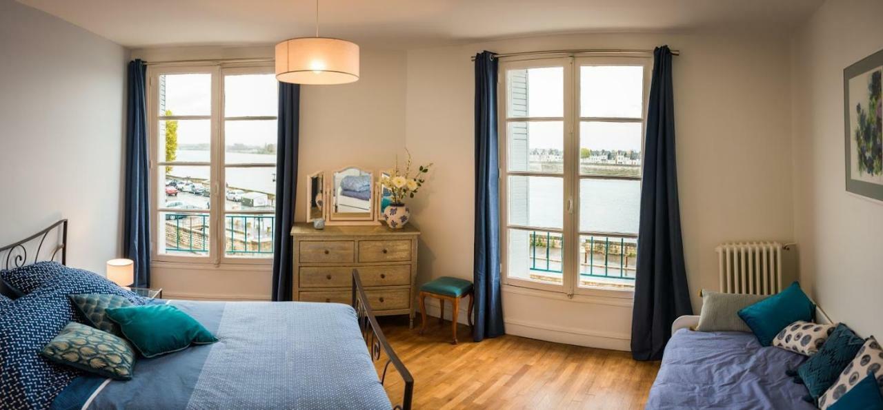 Les Lumieres De La Loire Apartment Blois Luaran gambar