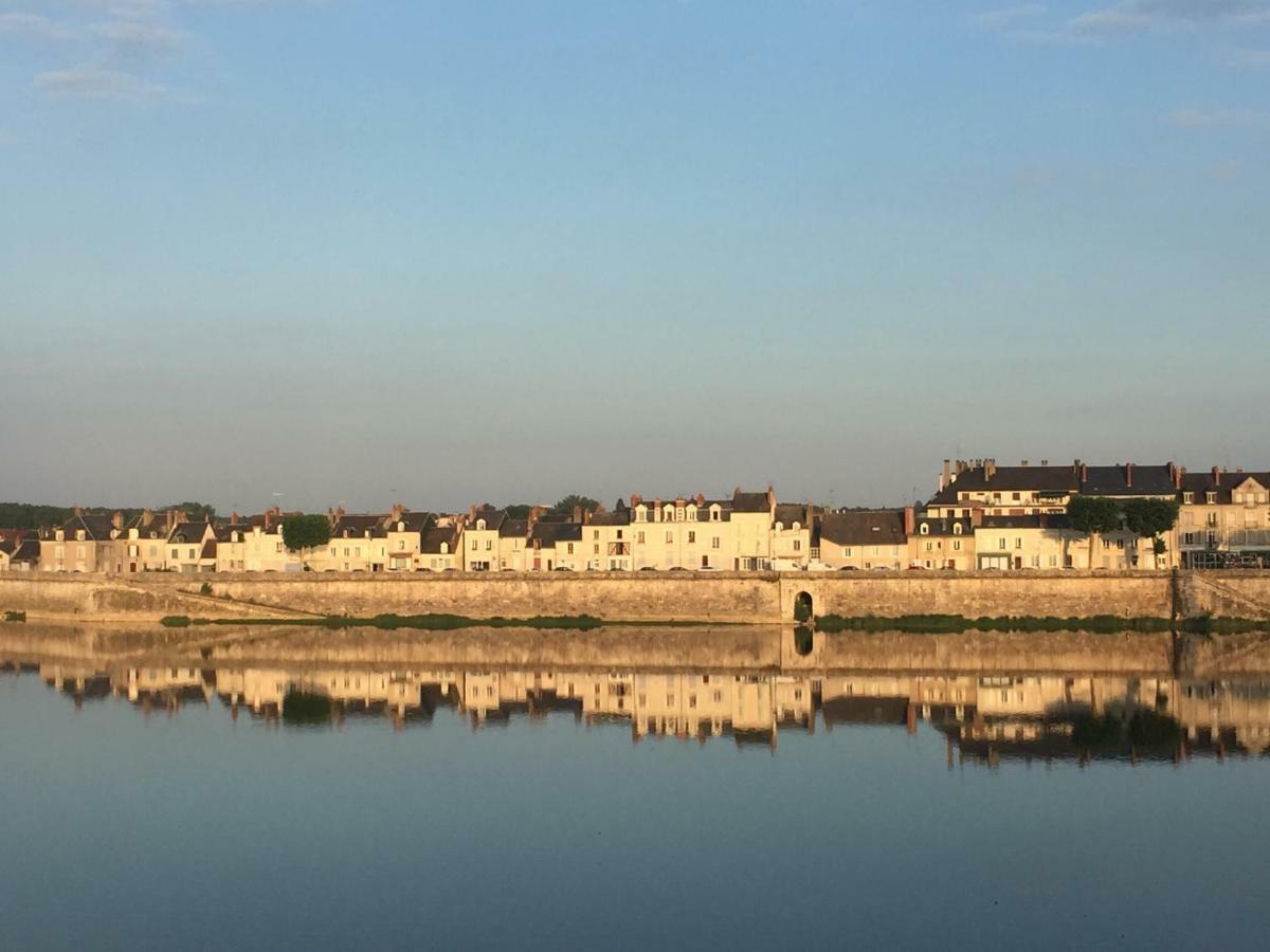 Les Lumieres De La Loire Apartment Blois Luaran gambar